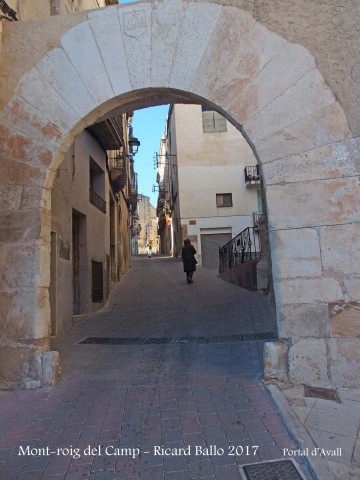 Muralles de Mont-roig del Camp - Portal d'Avall