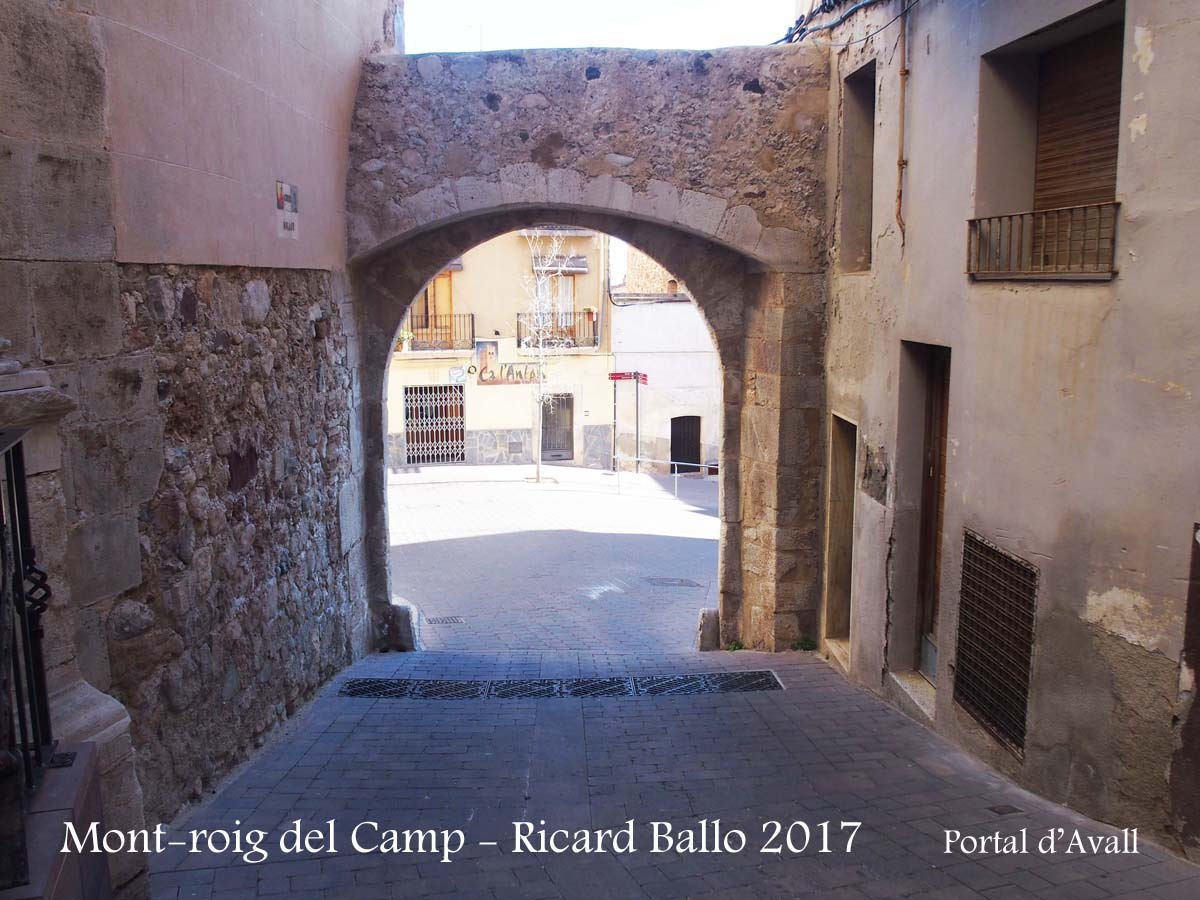 Muralles de Mont-roig del Camp - Portal d'Avall