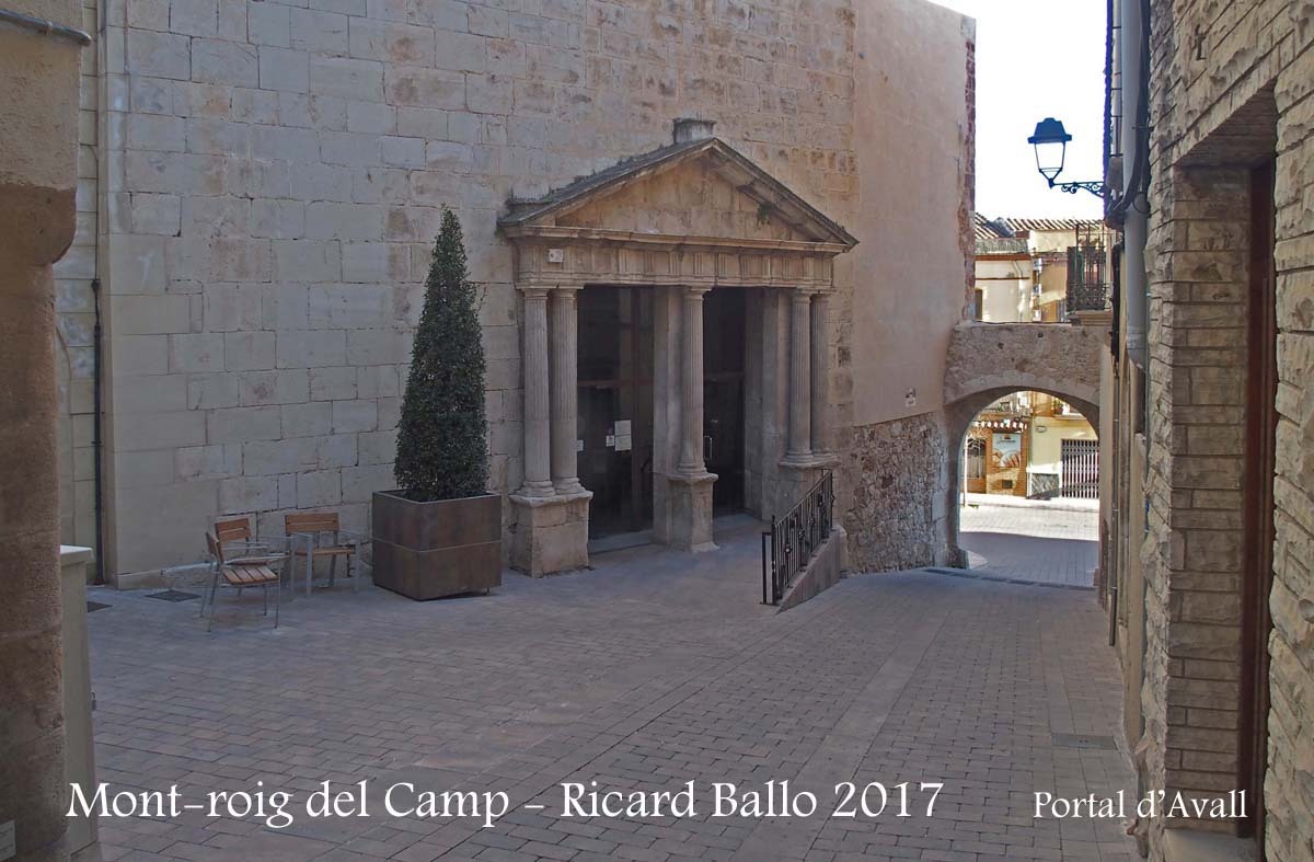 Muralles de Mont-roig del Camp - Portal d'Avall