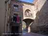 Muralles de Prades: Portal situat al final del Carrer Nou del Pont.