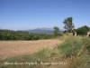 Vistes des d\'Orpinell - Al fons, la muntanya de Montserrat.