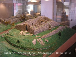 St Joan de les Abadesses-Maqueta del castell de Mataplana - Gombrèn / Ripollès
