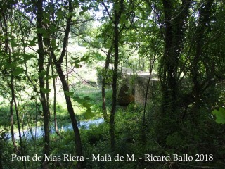 Pont de Mas Riera – Maià de Montcal