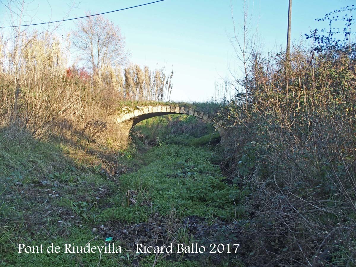 Pont de Riudevilla – Riudellots de la Selva