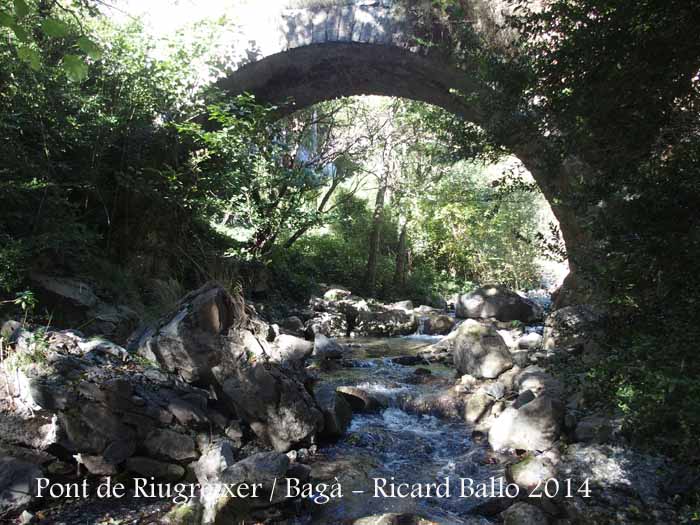 Pont de Riugrèixer – Bagà