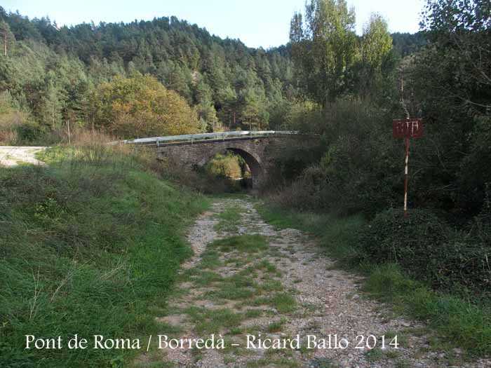 Pont de Roma - Borredà