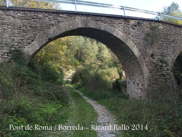 Pont de Roma - Borredà