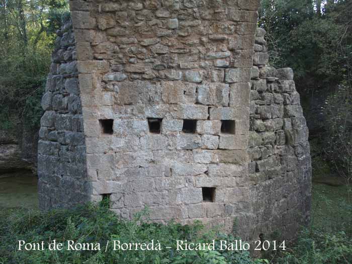 Pont de Roma - Borredà