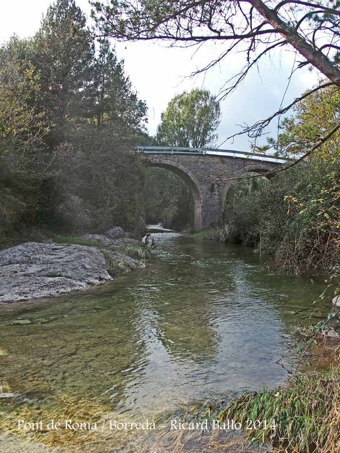 Pont de Roma - Borredà