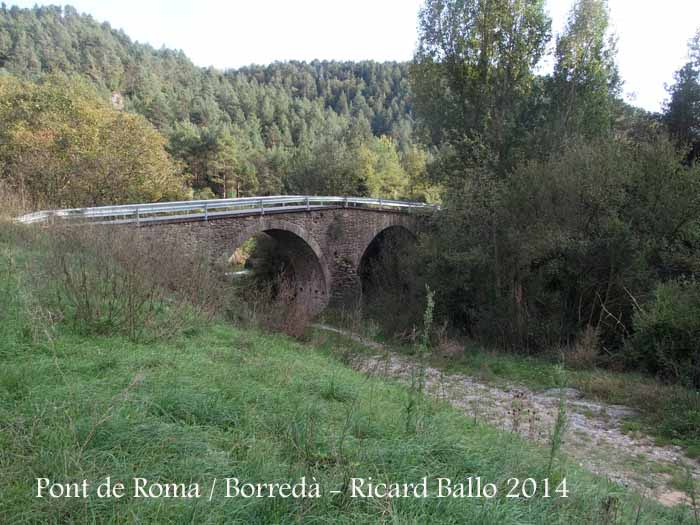 Pont de Roma - Borredà