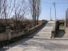 Pont de Sanaüja - Un dels accessos laterals per vianants.