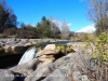 Paratge de la Riera de Merlès en el lloc on hi ha el Pont de Santa Maria de Merlès