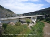 Pont del Diable - Martorell. Aquesta imatge dona una idea de la importància d\'aquest nus de comunicacions: carretera, autopista, via fèrria ...