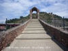 Pont del Diable - Martorell. Pujant des de Martorell al vessant de Castellbisbal. Al fons a mà dreta s\'intueix la Torre Fossada.