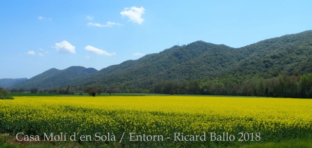 Vistes dels voltants del Pont del molí d’en Solà – La Vall de Bianya