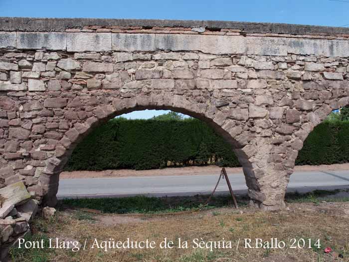 Pont Llarg – Aqüeducte de la Sèquia de Manresa