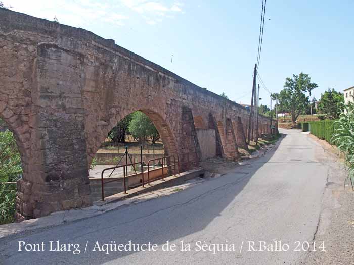 Pont Llarg – Aqüeducte de la Sèquia de Manresa