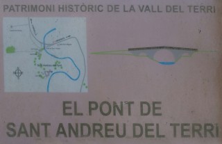 Pont medieval de Sant Andreu – Cornellà del Terri