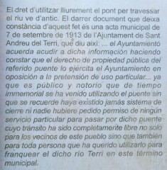 Pont medieval de Sant Andreu – Cornellà del Terri