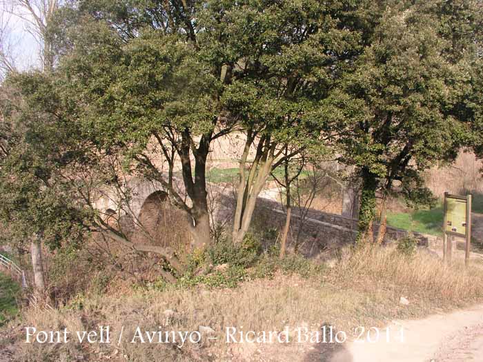 Pont vell d’Avinyó – Avinyó