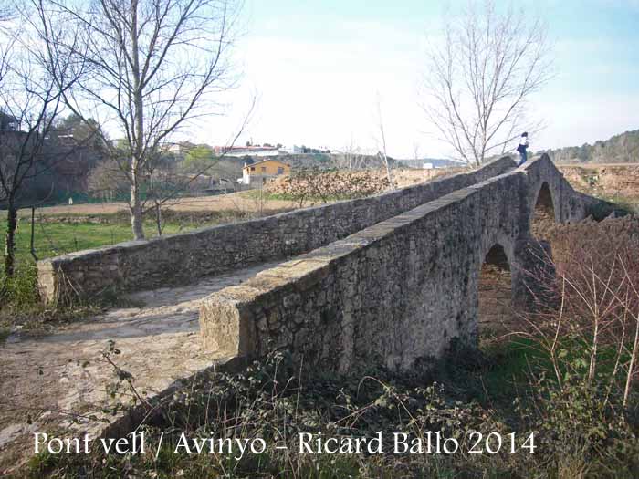 Pont vell d’Avinyó – Avinyó