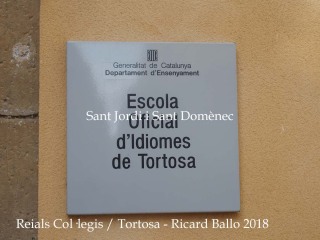 Reials Col·legis – Tortosa