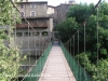 Rupit - Pont penjant, un dels atractius turístics del poble.