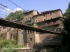 Rupit - Pont penjant, un dels atractius turístics del poble.