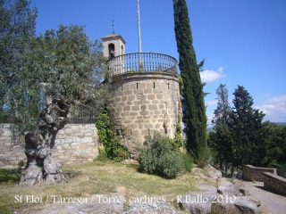 Tàrrega - Parc de Sant Eloi - Torre d'època carlina (Segle XIX).