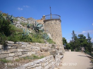Tàrrega - Parc de Sant Eloi - Torre d'època carlina (Segle XIX).
