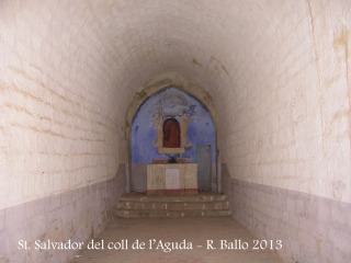 Ermita de Sant Salvador del coll de l'Aguda-Torà