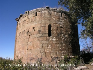 Ermita de Sant Salvador del coll de l'Aguda-Torà