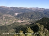 Vistes des del mirador del roc de la Lluna - La Pobla de Lillet.