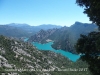 Vistes des del Santuari de la Mare de Déu de Lord - Sant Llorenç de Morunys - Al fons, pantà de la Llosa del Cavall.