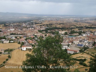 Vistes des del Santuari del Remei – Olius