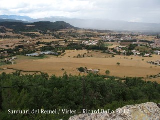 Vistes des del Santuari del Remei – Olius