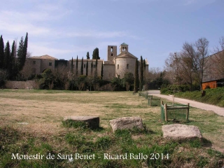 Sant Benet de Bages - Lloc d'inici del camí a les Tines de la casa de les tines – Talamanca