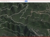 6 - Camí a les Tines de les Balmes Roges - Itinerari - Captura de pantalla de Google Maps.