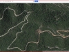 7 - Camí a les Tines de les Balmes Roges - Itinerari - Captura de pantalla de Google Maps.