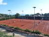 Vista de la Torre de Can Pujades – Teià , a l'altre costat del camp