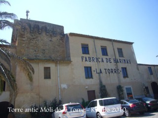 Torre de defensa de l'antic Molí de la Torre.