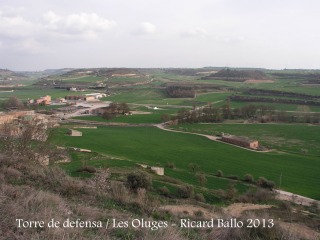 Vistes des de la Torre de defensa de les Oluges.