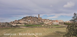 Granyena de Segarra des de la Torre de Granyena