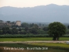 Vistes des de la Torre de la Llotja – Tortosa. Si no anem errats, la torre que apareix a la fotografia, és la Torre de la Carrova  (Montsià)