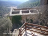 Torre de Vallferosa - Torà - Vista de l'església de Sant Pere des de les escales d'accés a la torre de Vallferosa.