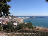 Vistes des del Cementiri d'Arenys de Mar.