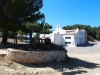 Torre del Coll de l’Alba – Tortosa - En primer terme, l'ermita