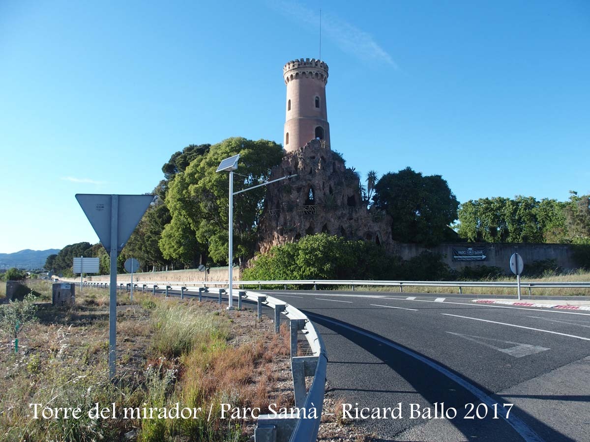 Torre del mirador - Parc Samà