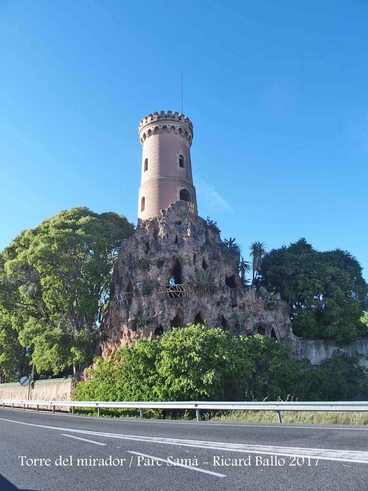 Torre del mirador - Parc Samà