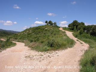 Itinerari per anar a la Torre del telègraf de Can Dolcet - Desviació (4).